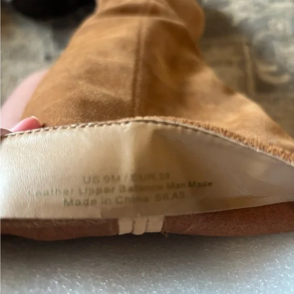 Sam Edelman Over the Knee Tan Boots - Picture 6 of 7